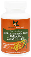Seabuck Wonders Omega 7 Complete™ — 500 мг — 60 мягких желатиновых капсул SeaBuckWonders