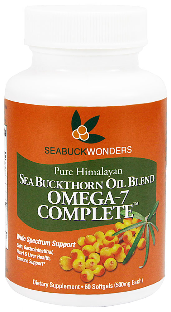 Omega 7 Complete™ -- 500 mg - 60 Softgels (Мягкие капсулы) SeaBuckWonders