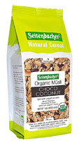 Органические мюсли Seitenbacher, натуральные хлопья #23, шоколадно-кокосовый, 1 фунт Seitenbacher