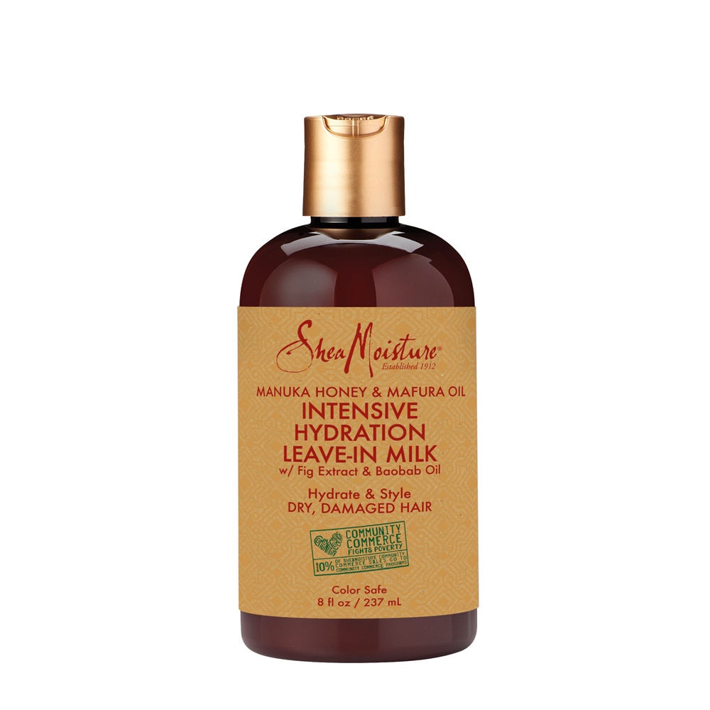 SheaMoisture Manuka Honey &amp; Молочко для волос Mafura Oil для сухих волос -- 8 жидких унций SheaMoisture