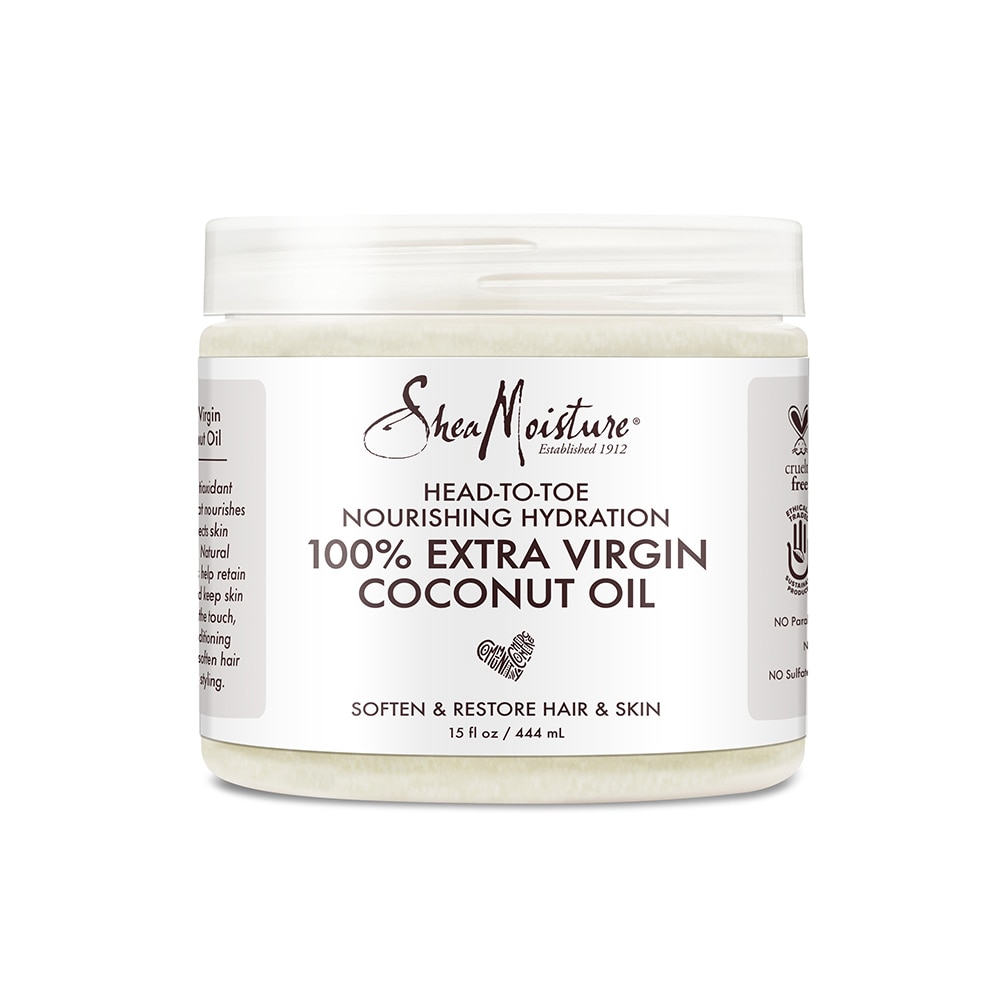 SheaMoisture Nourishing Hydration 100% Extra Virgin Увлажняющее средство с кокосовым маслом для сухой кожи -- 16 унций SheaMoisture