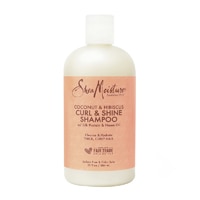 SheaMoisture Curl &amp; без парабенов Блеск Кокос &amp; Шампунь с гибискусом для вьющихся волос -- 13 жидких унций SheaMoisture