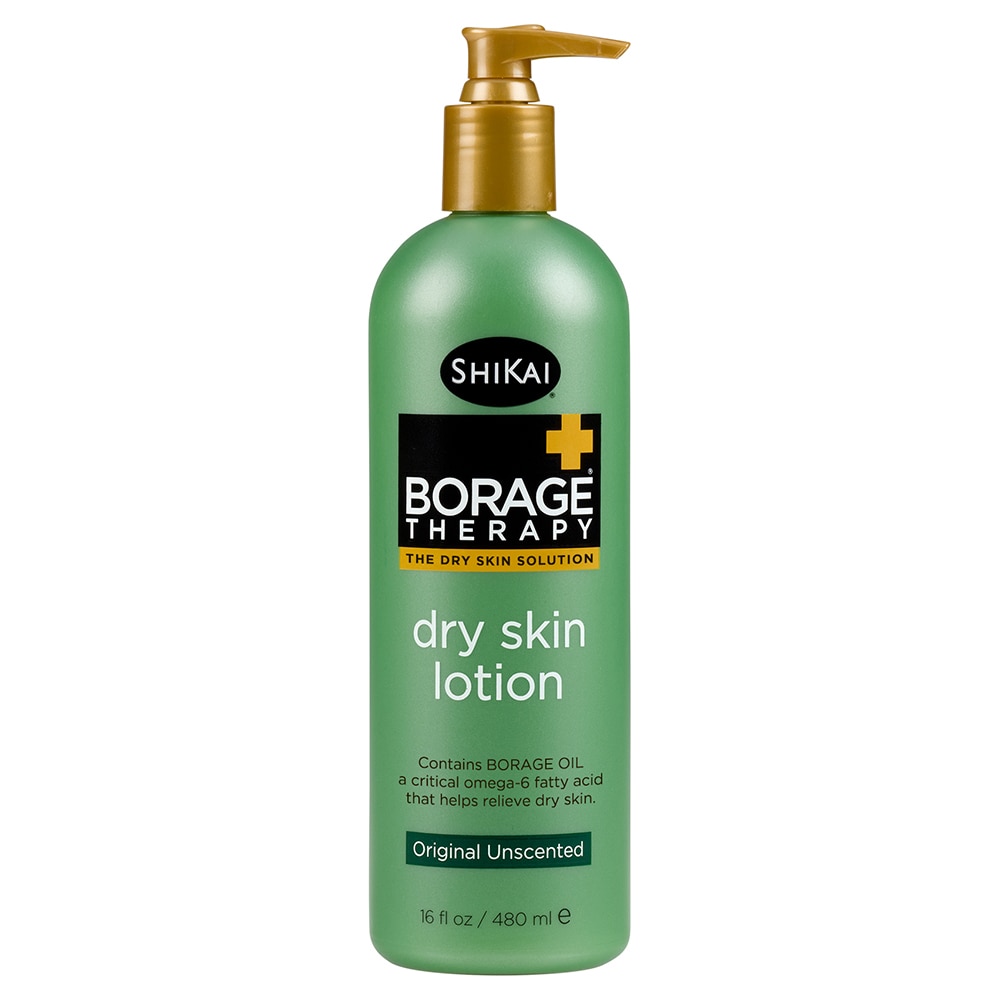 Shikai Borage Therapy® Лосьон для сухой кожи без запаха -- 16 жидких унций Shikai