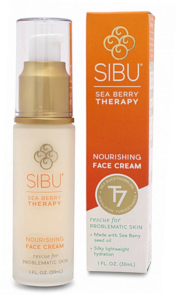 Питательный крем для лица Sibu Beauty Sea Berry Therapy -- 1 жидкая унция Sibu Beauty