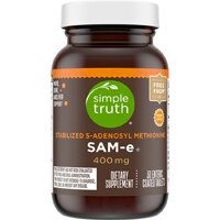 SAM-e Coated Tablets (Таблетки с покрытием) -- 400 mg - 30 Enteric Coated Tablets (Таблетки с энтеросолюбильной оболочкой) Simple Truth