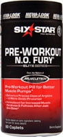 Pro Nutrition™ Pre-Workout N.O. Fury® Elite Series -- 60 Caplets Six Star