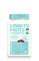 Organic Prenatal Multi & Omegas Gummies (Жевательные конфеты) -- 120 Vegetarian Gummies SmartyPants