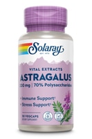 Экстракт корня астрагала — 200 мг — 30 растительных капсул Solaray