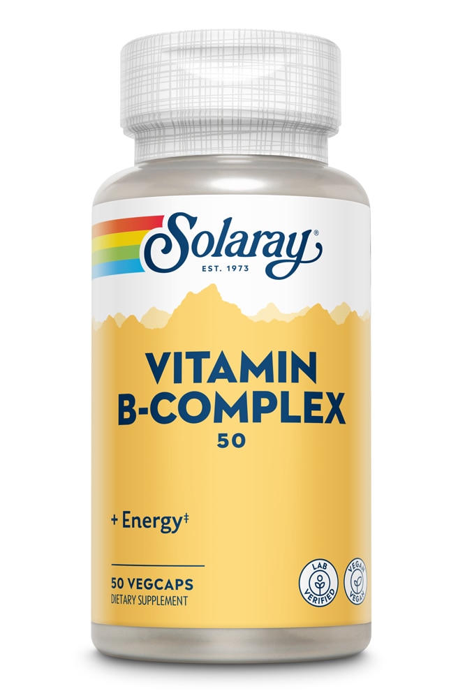 B-Complex 50 - Пищевая добавка - 50 капсул - Solaray Solaray