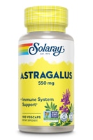 Astragalus -- 550 mg - 100 VegCaps Solaray