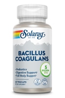 Bacillus Coagulans - 5 миллиардов КОЕ - 60 вегетарианских капсул - Solaray Solaray