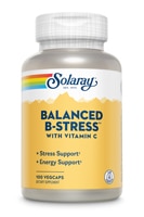 Solaray Balanced B-Stress — 100 растительных капсул Solaray