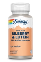 Solaray Черника и лютеин - 30 растительных капсул Solaray