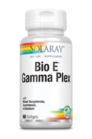 Solaray Bio E Gamma Plex® -- 60 мягких капсул Solaray