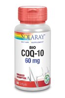 Solaray BioCoQ-10 -- 60 мг -- 60 гелевых капсул Solaray