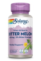 Экстракт плодов горькой дыни — 500 мг — 60 растительных капсул Solaray
