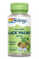 Black Walnut Hull -- 500 mg - 100 Capsules (Капсулы) Solaray