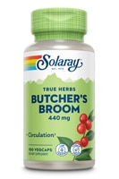 Butcher's Broom -- 440 mg - 100 VegCaps Solaray