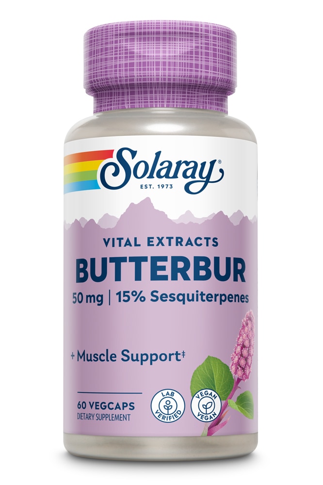 Butterbur -- 50 mg - 60 VegCaps Solaray