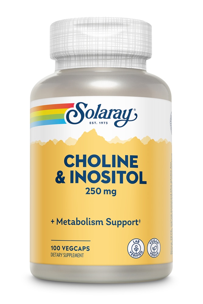 Solaray холин и инозитол - 100 капсул Solaray