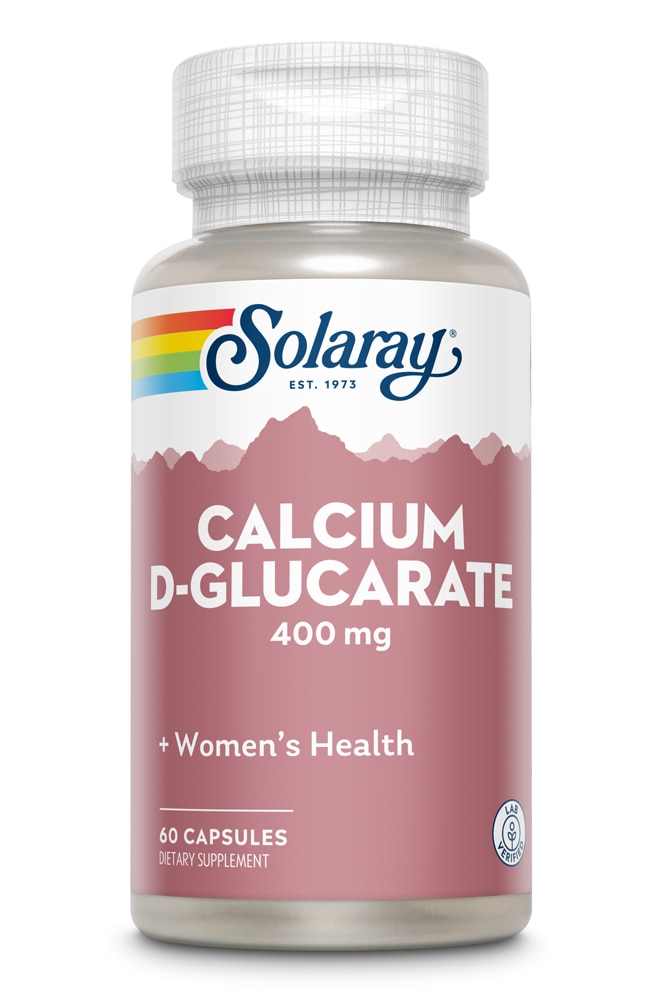 Solaray D-глюкарат — 200 мг — 60 капсул Solaray