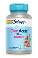 CranActin® Chewables (Жевательные таблетки) Berry -- 200 mg - 60 Chewables Solaray