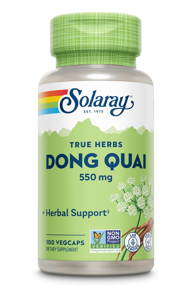 Dong Quai -- 550 mg - 100 Capsules (Капсулы) Solaray