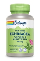 Solaray Эхинацея пурпурная и узколистная — 460 мг — 180 растительных капсул Solaray