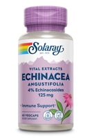 Экстракт эхинацеи узколистной Solaray - 125 мг - 60 капсул Solaray