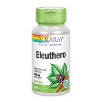 Элеутерококк - 425 мг - 100 растительных капсул Solaray