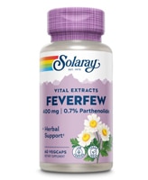 Feverfew Extract -- 400 mg - 60 VegCaps Solaray