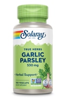 Garlic Parsley Dietary Supplement -- 530 mg - 100 VegCaps Solaray