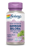 Ginkgo Biloba -- 30 Capsules (Капсулы) Solaray