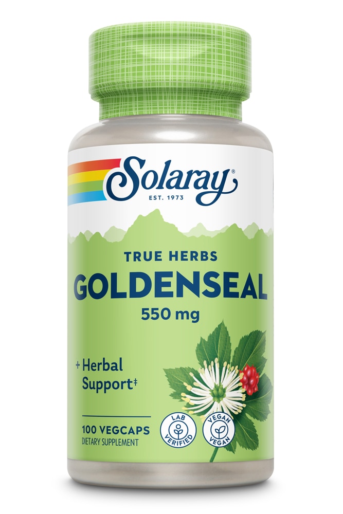 Goldenseal Root -- 550 mg - 100 Capsules (Капсулы) Solaray