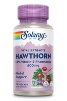 Hawthorn One Daily -- 600 mg - 30 VegCaps Solaray