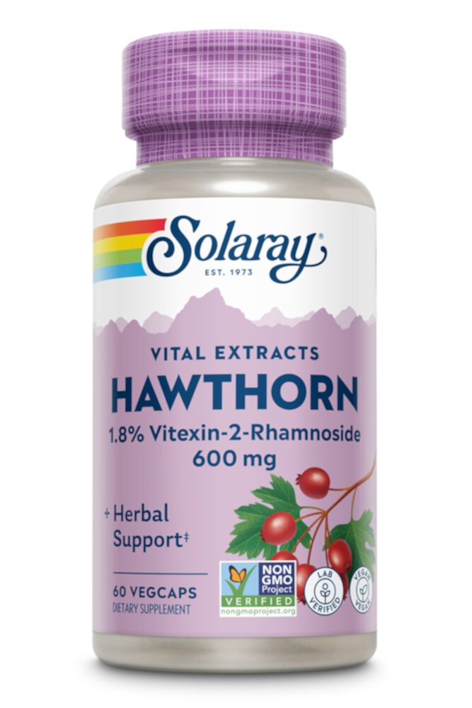 Hawthorn Two Daily -- 60 Capsules (Капсулы) Solaray