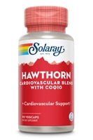 Hawthorn Cardiovascular Blend with COQ10 -- 90 VegCaps Solaray