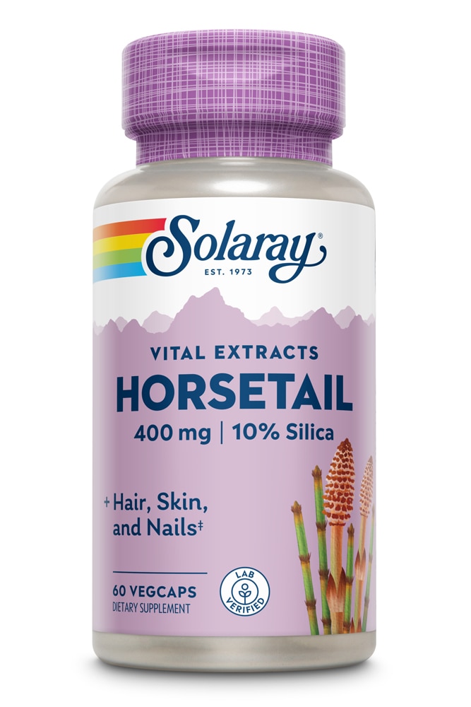 Horsetail Aerial Extract -- 400 mg - 60 VegCaps Solaray