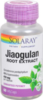 Solaray Jiaogulan -- 410 мг -- 60 растительных капсул Solaray
