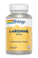 Solaray L-аргинин -- 500 мг -- 100 капсул Solaray