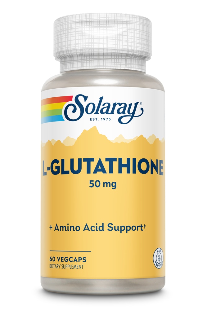 L-Glutathione -- 50 mg - 60 Capsules (Капсулы) Solaray