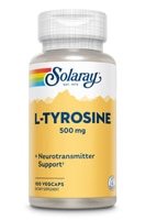 Solaray L-тирозин — 500 мг — 100 растительных капсул Solaray