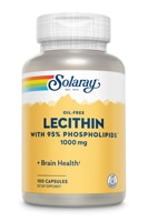 Лецитин Solaray -- 100 капсул Solaray