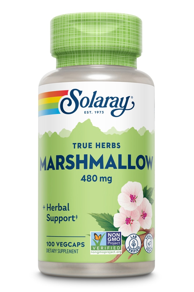 Marshmallow -- 480 mg - 100 VegCaps Solaray