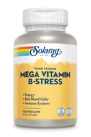 Solaray Mega B-Stress — 120 растительных капсул Solaray