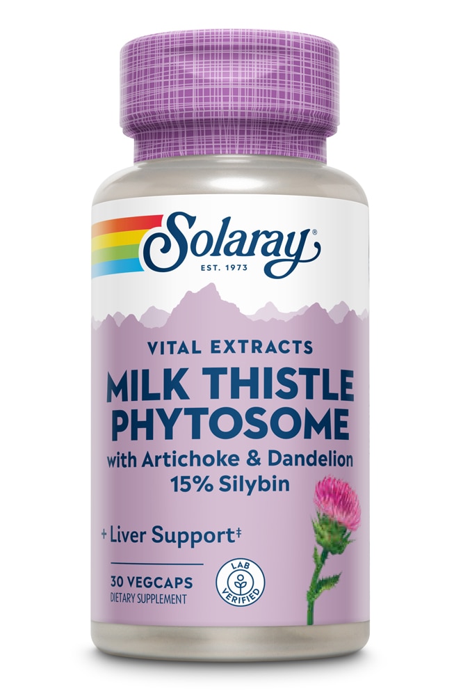 Milk Thistle Phytosome® -- 30 Capsules (Капсулы) Solaray