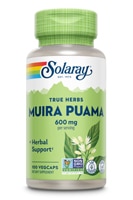 Muira Puama -- 600 mg - 100 VegCaps Solaray