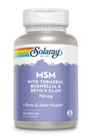 MSM -- 750 mg - 90 Capsules (Капсулы) Solaray