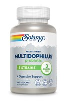 Пробиотик Solaray Multidophilus™ -- 3 миллиарда КОЕ -- 180 растительных капсул Solaray