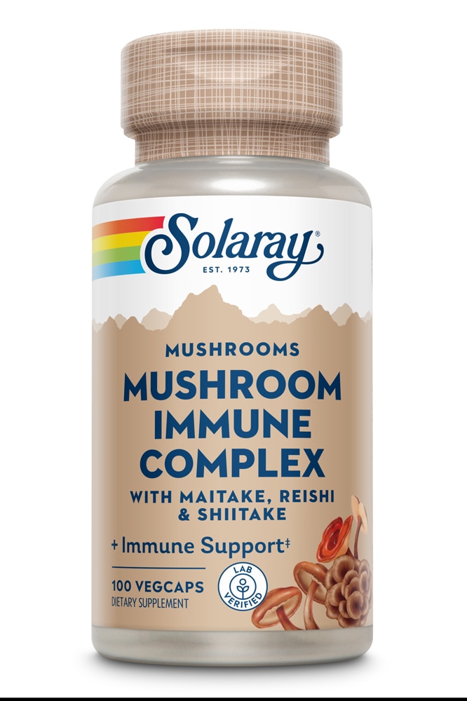 Mushroom Complex Immune -- 100 VegCaps Solaray